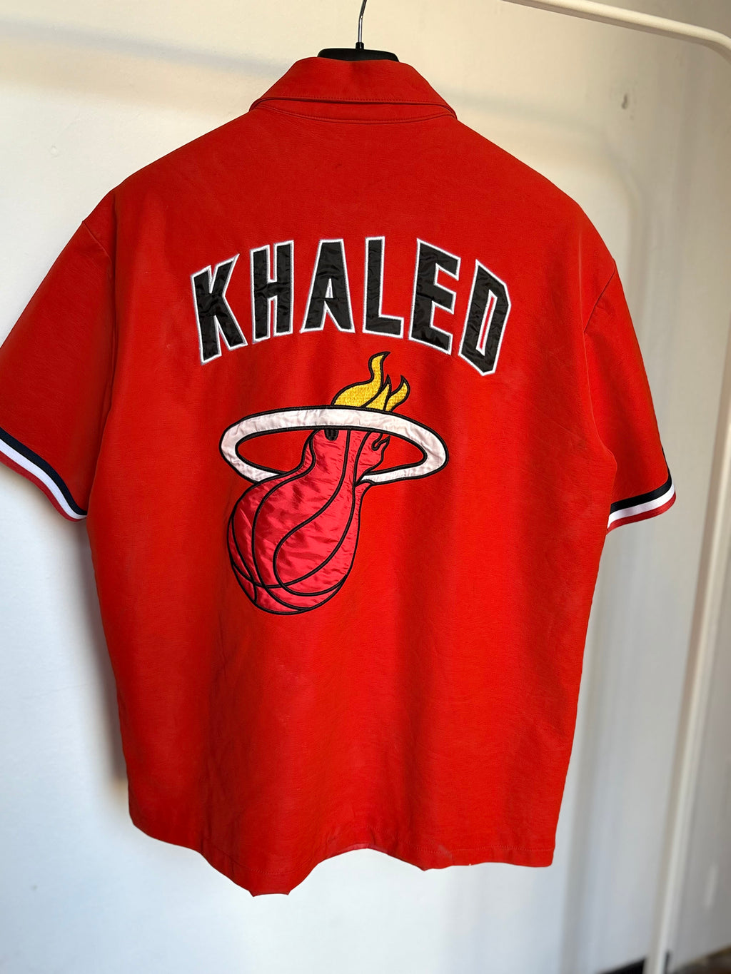 Camisa Just Don x Miami Heat NBA roja